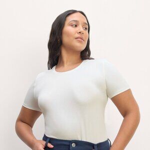 Everlane Women's Form T-Shirt in White, Size Small